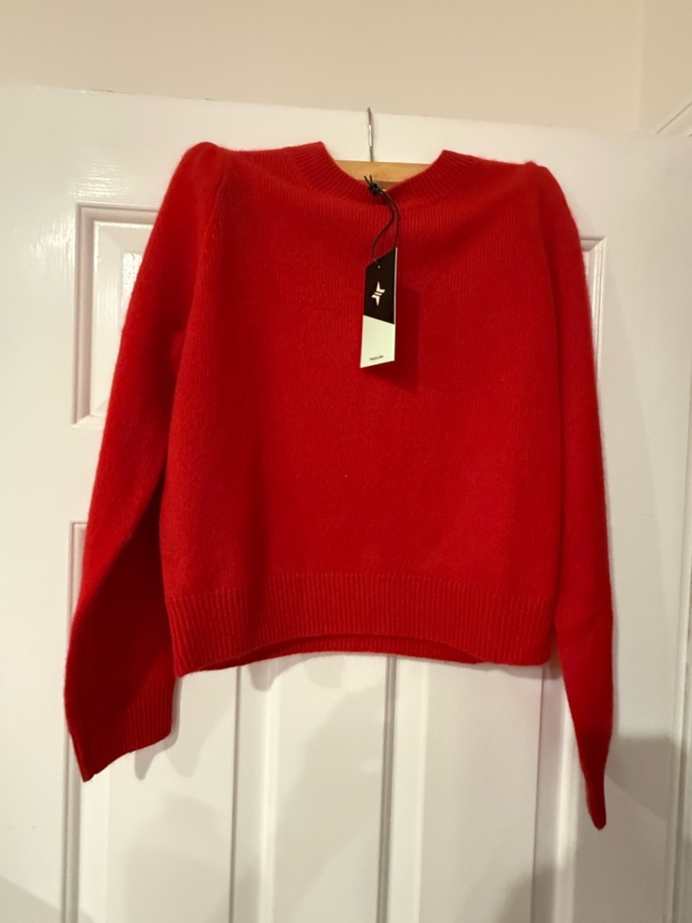 Tuckernuck Bright Red Crewneck Sweater